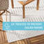TOMMY BAHAMA Poolside Offset Stripe Indoor Outdoor Area Rug Ivory/Grey-1512909041