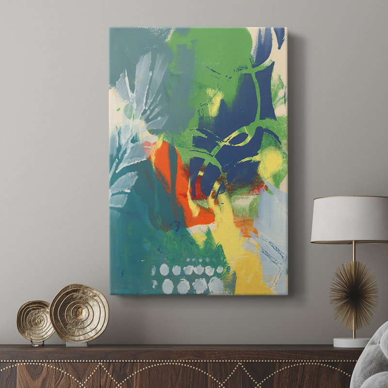 Graphiques tropicaux II - galerie Cavas sur mesure, H 12 po x l 8 po