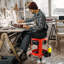 Ergonomic Stool with Footrest