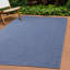 Tapis rayé bleu intérieur / extérieur scandinave-1589510299