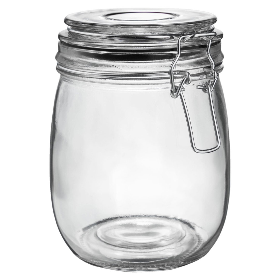 Argon Tableware - Glass Storage Jars with Labels