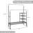 53'' Rolling Industrial Pipe Clothing Rack-97975215