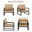 Fauteuil large de 25 po Zindanlari-1248827413
