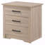Table de chevet contemporaine en bois