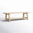 Broeder Solid Wood Bench-1881975269-1881975290