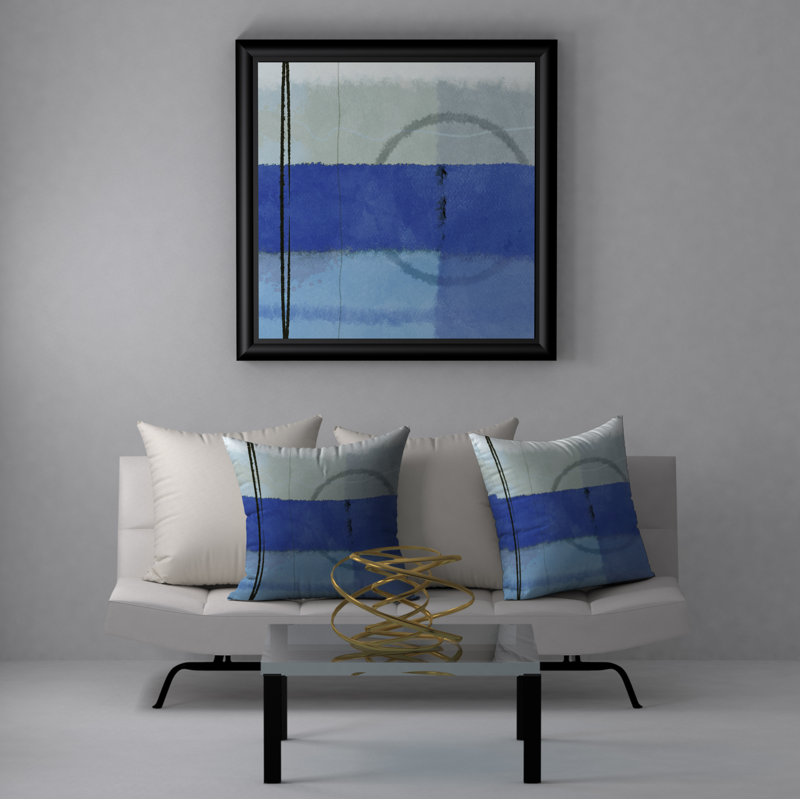 Housse et insert de coussin carré Munchy Fantastic, 18 po x 18 po