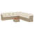 Coussin beige / structure brune est en rupture de stock