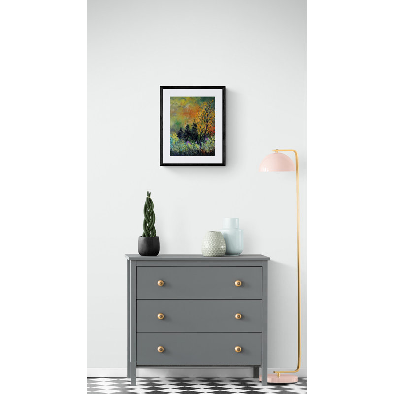 44105 Print by Pol Ledent, Black Framed Paper, 20" H x 16" W