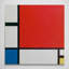 Composition II In Red, Blue, And Yellow by Piet Mondrian - Wrapped Canvas Art Prints-36992765