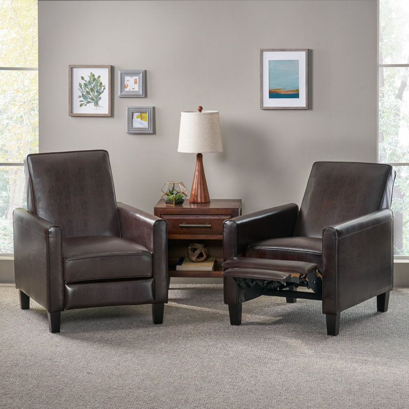 Neus Faux Leather Recliner