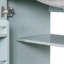 Meuble-lavabo 30 po sans lavabo, base seulement, armoire de salle de bain multifonctionnelle avec portes et tiroir, cadre et panneau de fibres à densité moyenne, vert-2087108799
