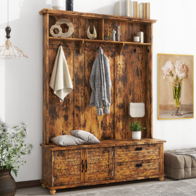 Banc de rangement pour chaussures 4 paires, rangement pour chaussures, banc à chaussures, armoire à chaussures pour hall d'entrée