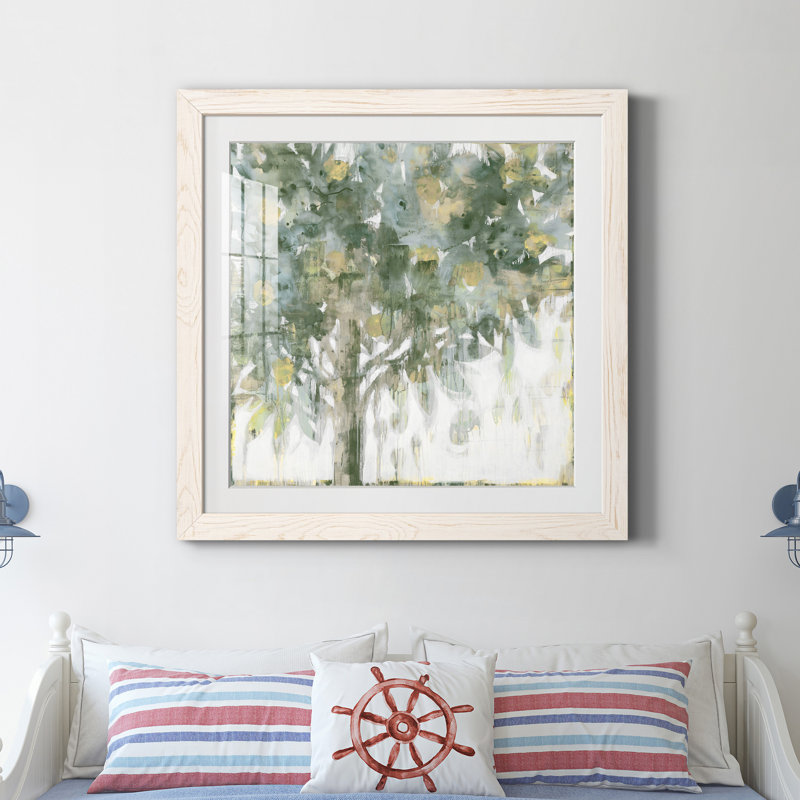 Citronnier, très joli VI - Cadre photo, reproduction d'art sur papier, H 27,5 po x l 27,5 po x P 1,5 po, Cadre blanc