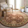 Dunbar Hand Tufted Wool/Cotton/Latex Oriental Rug in Chocolate/Blue