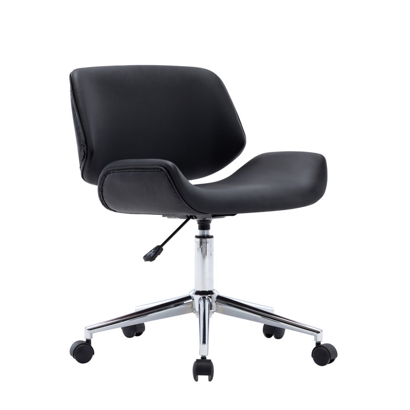 Chaise de bureau Amaka, Noir