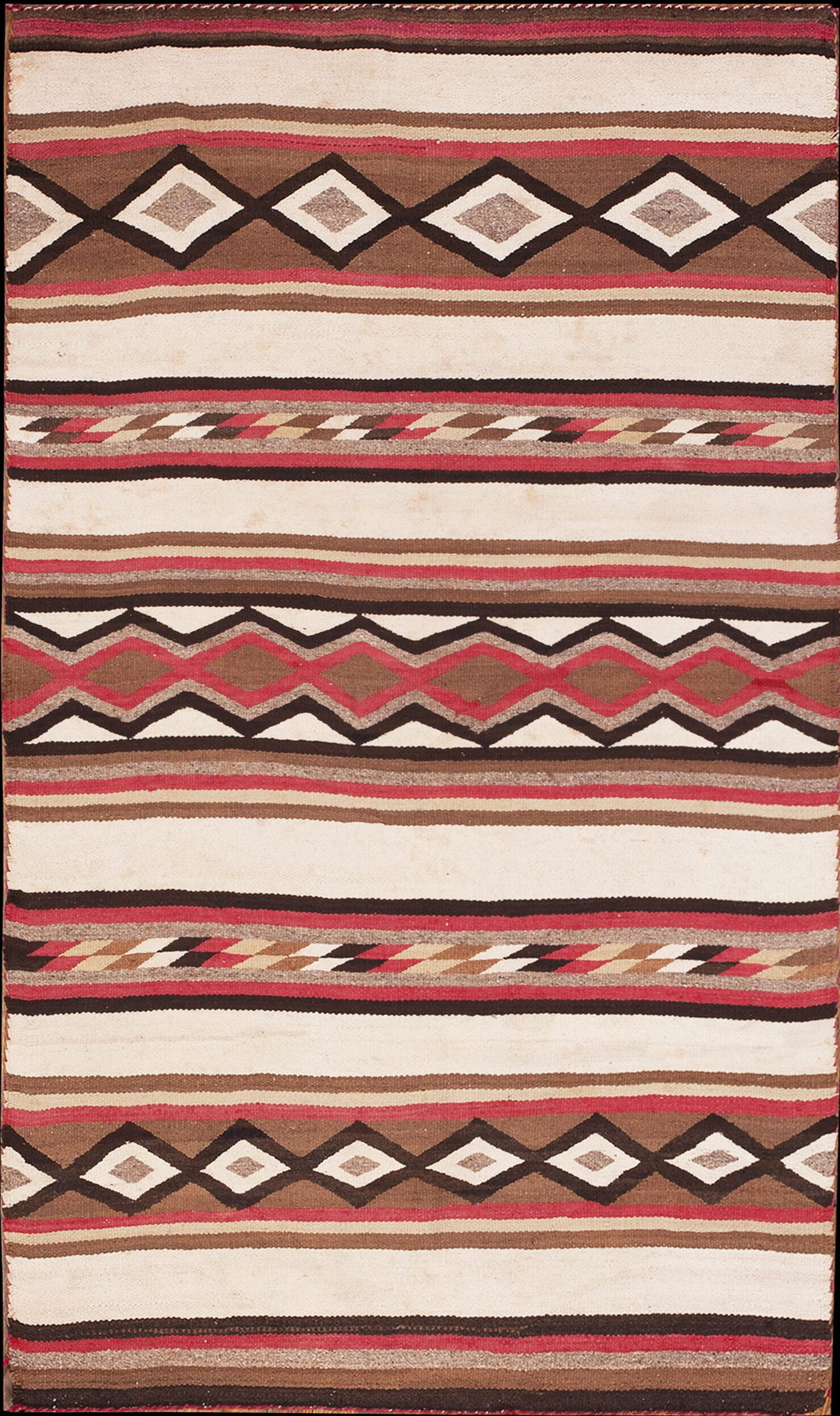 Wayfair Native Rugs The New England Collection Tribal Flatwoven Antique Native American ...