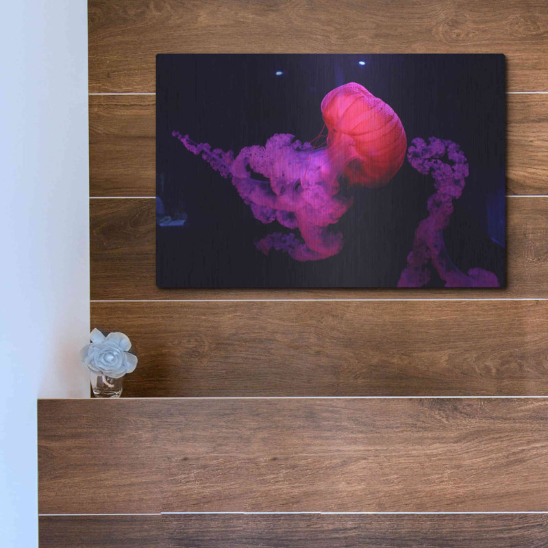 «Mushroom Cloud» par Luxe Metal Portfolio, H 12 po x l 16 po 