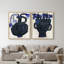 Indigo Vases Set Set by Oliver Gal-1663936920-1826241405