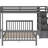 Loft Bed In Gray With Build, Long-Lasting Performance Twin Over Full Bunk Bed, Construction-473843777
