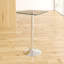 Bauder Glass Top Metal Base Dining Table-15848409
