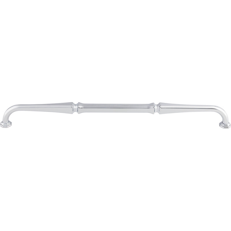 Chalet 12" Center to Center Bar Pull, Polished Chrome