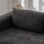 Canapé-lit escamotable pliable 71 po 2-en-1 avec accoudoirs et coussins de dossier, canapé-lit convertible en chenille désossée avec matelas en nuage, canapé-lit pour salon, chambre d'amis, dortoir, gris-981511200