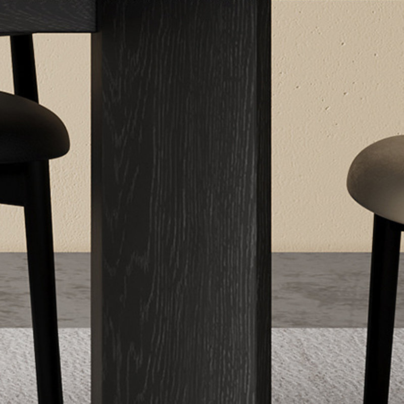 Ensemble de table à manger et de chaises de style rétro français, H 29,52 po x L 55,11 po x l 31,49 po