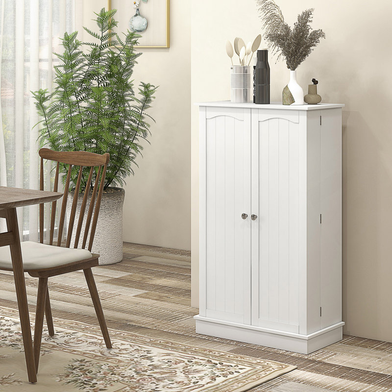 Armoire de cuisine avec étagère à 5 niveaux, 12 étagères à épices