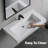 36" Solid Surface Wall-Mounted Bathroom Sink