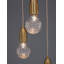 5 - Light Brass Gold Cluster Pendant
