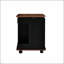 Table de bout réglable à roulettes, table d'appoint moderne avec plateau relevable et rangement pour petits espaces-2136978425