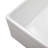 Nantucket Sinks Newport 28'' White Fireclay Rectangular Wall Mount Bathroom Sink with Overflow