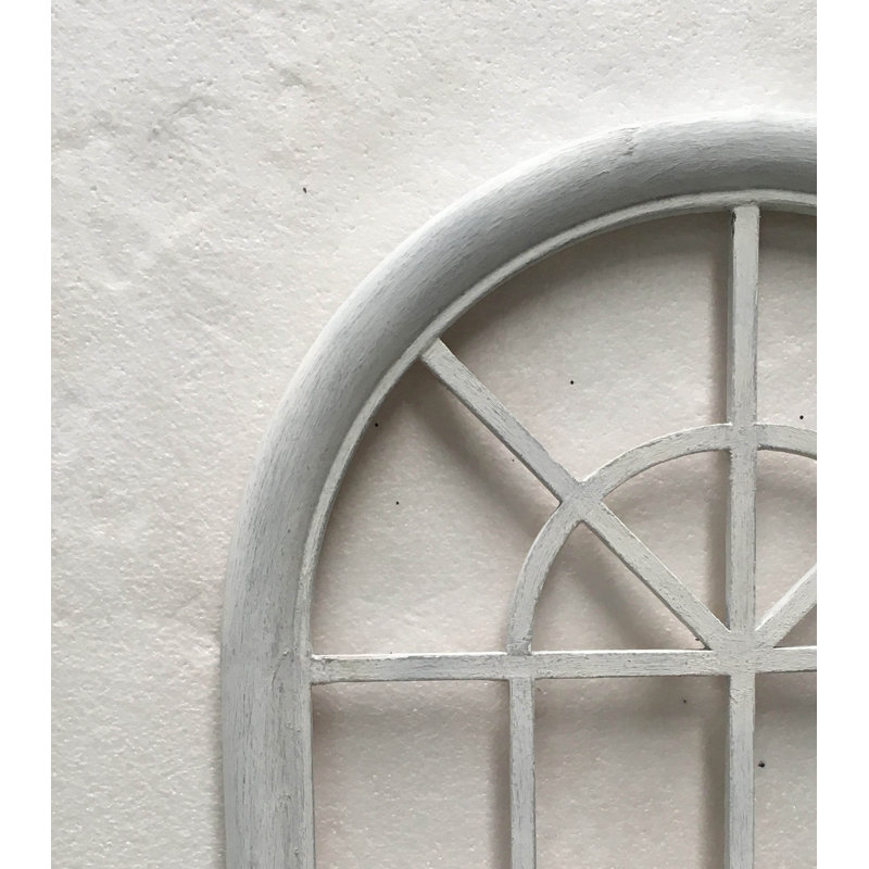 Miroir d'appoint Farmhouse, Blanc vieilli