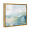 Turquoise Echoes I High-Gloss Frameless Acrylic Glass Wall Art Abstract Print by Oliver Gal, Ready to Hang, 12 x 12-1041896602-1041896606