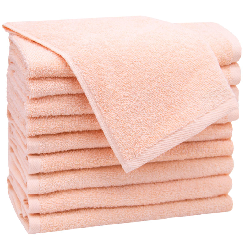 Midweight Fingertip Towel, Apricot