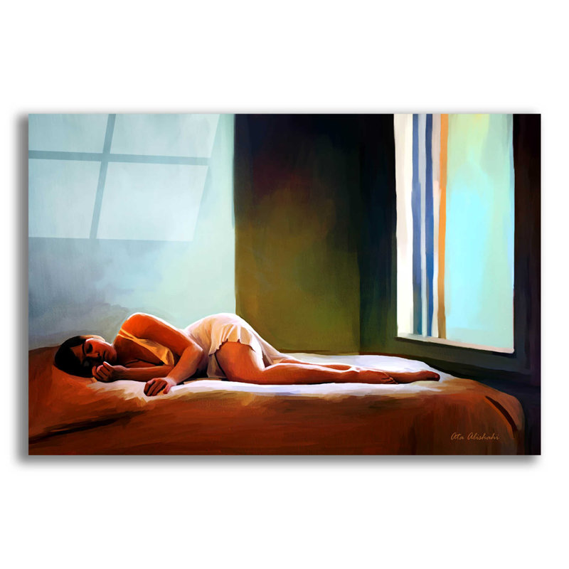 Sur impression plastique / acrylique, H 12 po x l 16 po x P 0,13 po