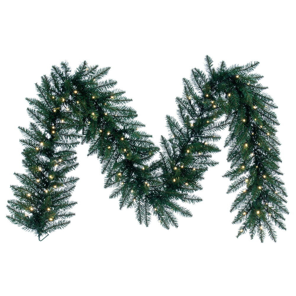108" Pre-Lit Fir Christmas Garland