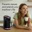 Machine à café turque / grecque / arabe à tasse automatique en acier inoxydable 1-4 tasses, noir