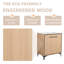 Meuble-lavabo simple 30 po avec plateau en céramique Makella