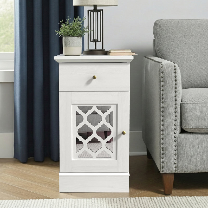 Table de bout Korbin, Gris