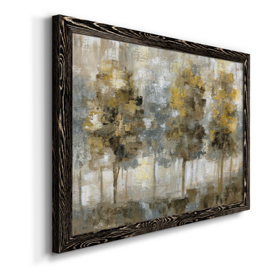 Linen Trees - Peinture sur toile encadrée