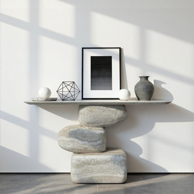 Minimalist Modern Entry Console Table