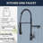 AlenArtWater Faucet Pull Down Kitchen Faucet-96427295