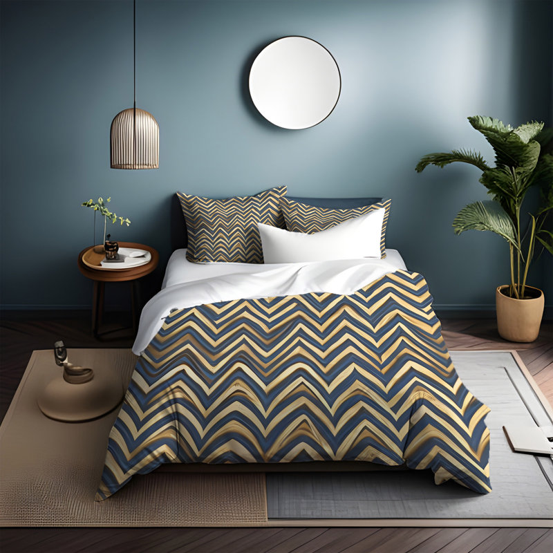 Polyester Duvet Cover, Twin Duvet Cover + 1 Queen Sham