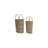 Ruben SET OF TWO TALL OVAL WICKER BASKETS