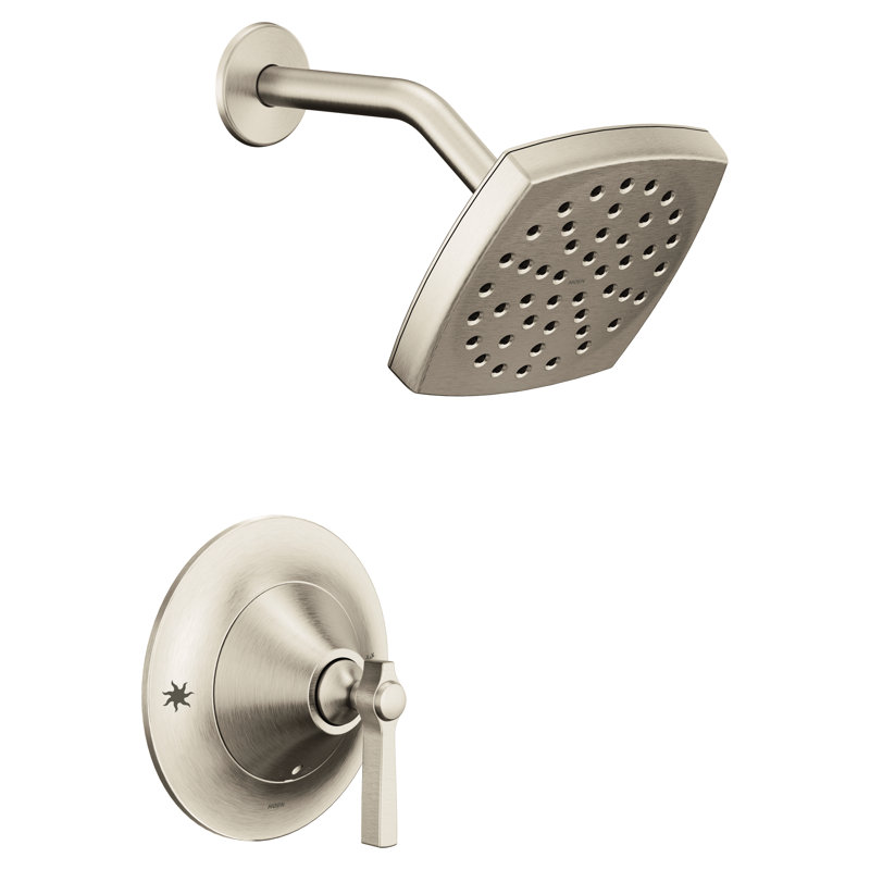 Flara Pressure Balanced Shower Faucet, Brushed Nickel