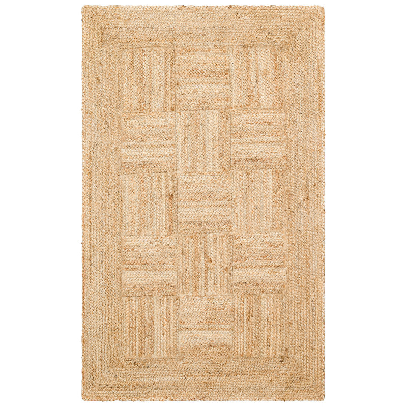 100% Jute Hall Carpet, Beige, 31.5 x 59.1 inches | No Pile, Flat Weave, Machine Woven, 2.4 lbs/sq ft | Easy to Clean, Vacuum & Spot Remover Friendly | Ideal for Living Room, Entryway, and Hallway Decor
