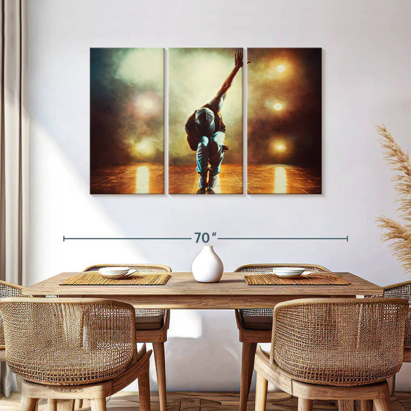 Enn Break Dancer, 36" H x 57" W