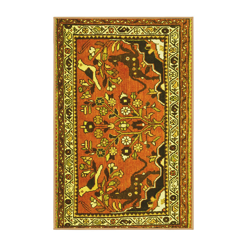Washable Oriental Indoor Rug, Rectangle 8' x 12'