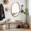 Miroir mural irrégulier décoratif (miroir inclus seulement)